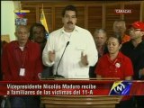 Vicepresidente Maduro: Hechos del 11 de abril deben ser castigados para que no haya impunidad