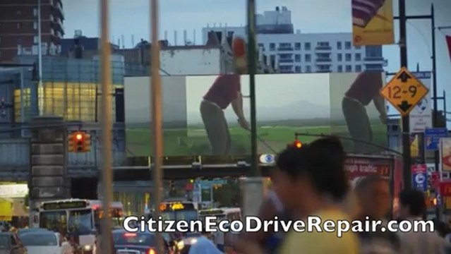 Citizen Eco Drive Repair - Citizen Watch Repair