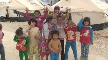 La dura infancia de los niños sirios refugiados en el campo de Zaatari