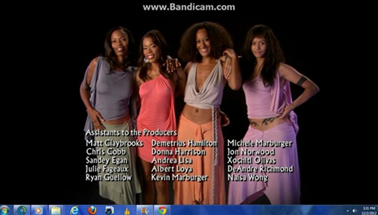 Closing to Girlfriends Season Four 2008 DVD (Disc Three)