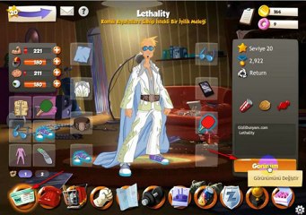 Hero Zero Karakter Değiştirme