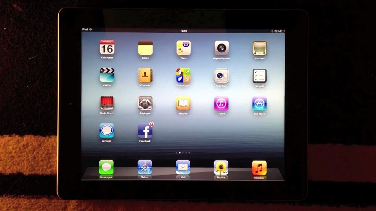 Test iPad 3ème génération (avec écran Retina)