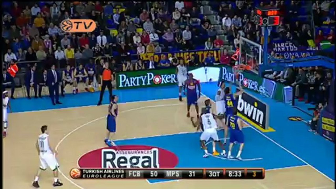 FC Barcellona Regal 85-66 Montepaschi Siena, gruppo F