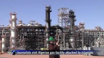 Journalists visit Algerian gas facility attacked by Islamists