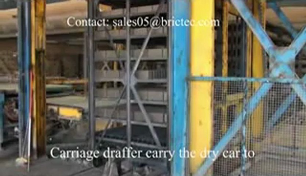 automatic brick loading and unloading system