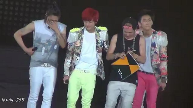 130130 B1A4 BABA in Yokohama 울지마.바로의 서프라이즈