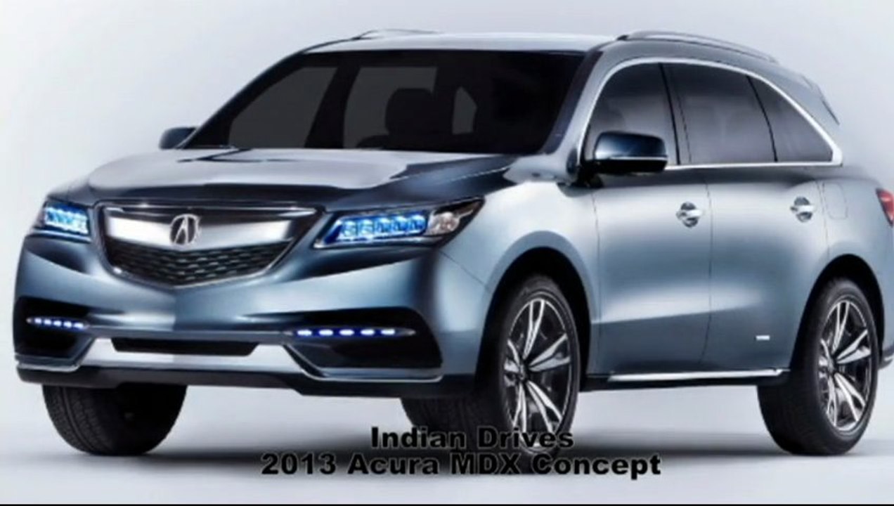 2014 Acura MDX Concept debuts Detroit Auto Show