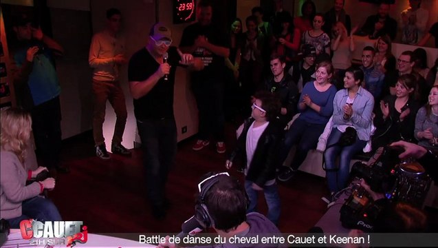 Battle de danse du cheval entre Cauet et Keenan ! - C'Cauet sur NRJ