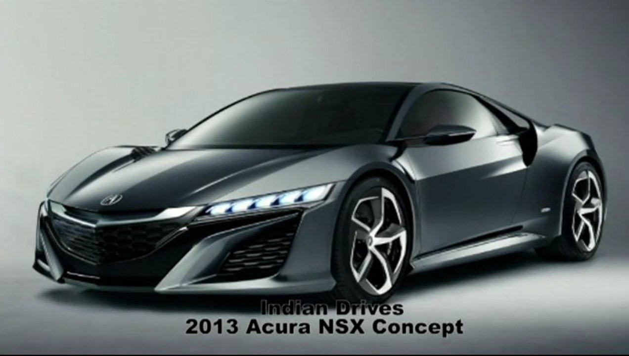 2013 Acura NSX Concept at Detroit Auto Show