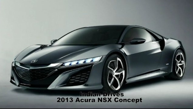 2013 Acura NSX Concept at Detroit Auto Show