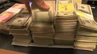 Chris Campbell flashing $100k in cash and 550 oz of silver