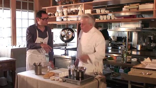 Le SUD, vous en faites tout un plat Foie gras de canard en carpaccio au muscat et au Génépi