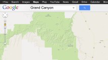 Grand Canyon sur Google Maps