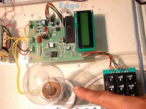 Programmable AC Power Control - 8051 Microcontroller Projects