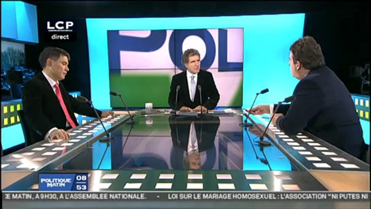 01/02/2013 Olivier Faure dans la matinale de LCP