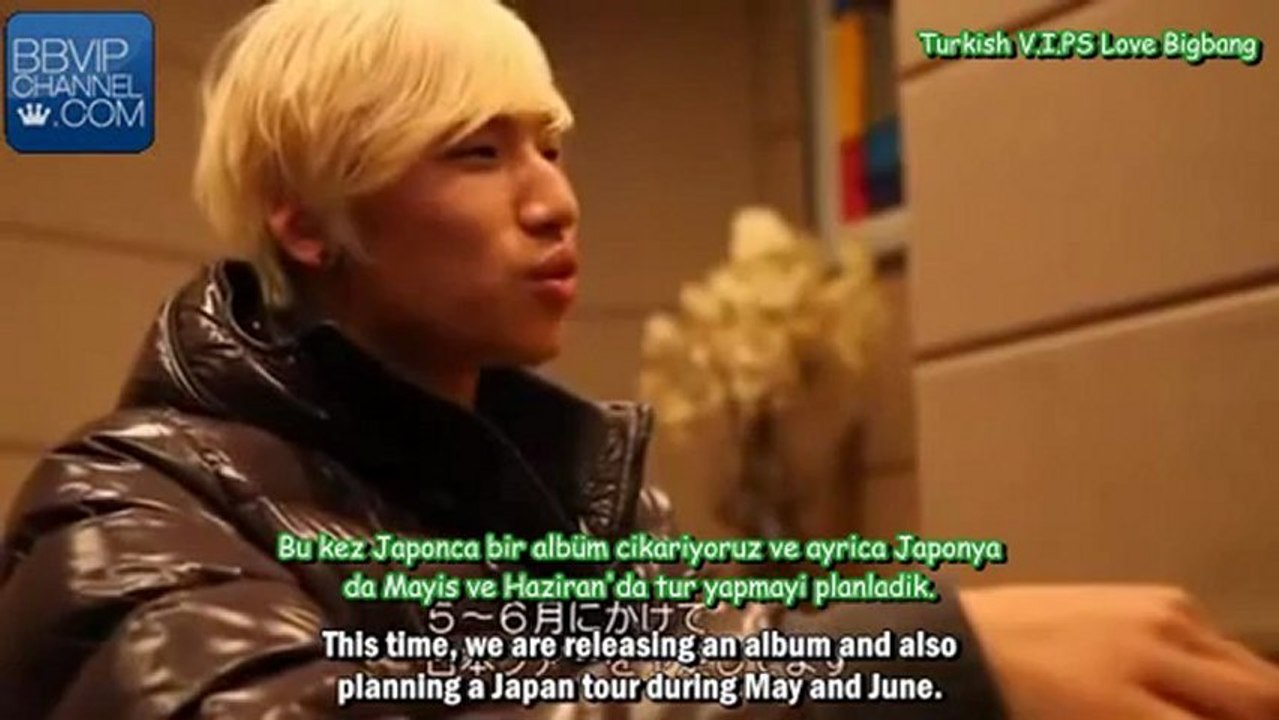 BIGBANG Alive Japonca Albüm Yapımı