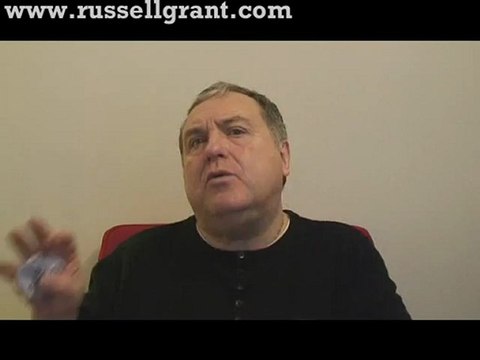 Russell Grant Video Horoscope Pisces February Friday 1st 2013 russellgrant.com