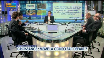 Croissance : même la conso fait défaut ? - 31 janvier - BFM : Les décodeurs de l'éco 5/5