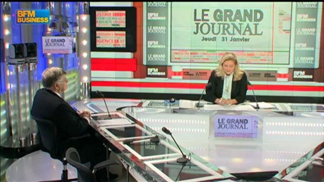 Didier Lombard de STMicroelectronics - 31 janvier - BFM : Le Grand Journal 2/4