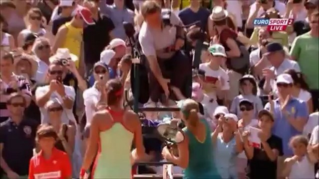 Ana Ivanovic vs Shahar Peer Roland Garros 2012 Highlights