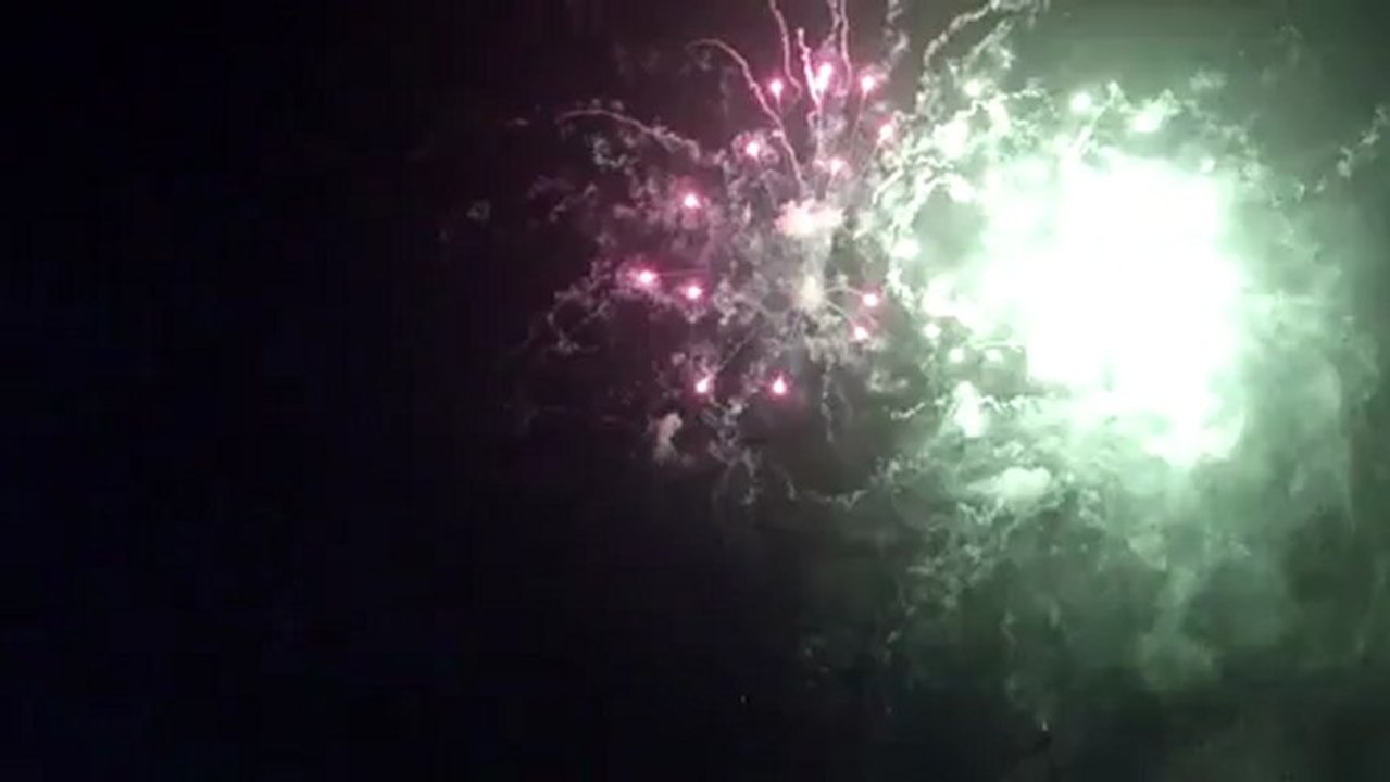 Feux d'artifice 14 Juillet 2012