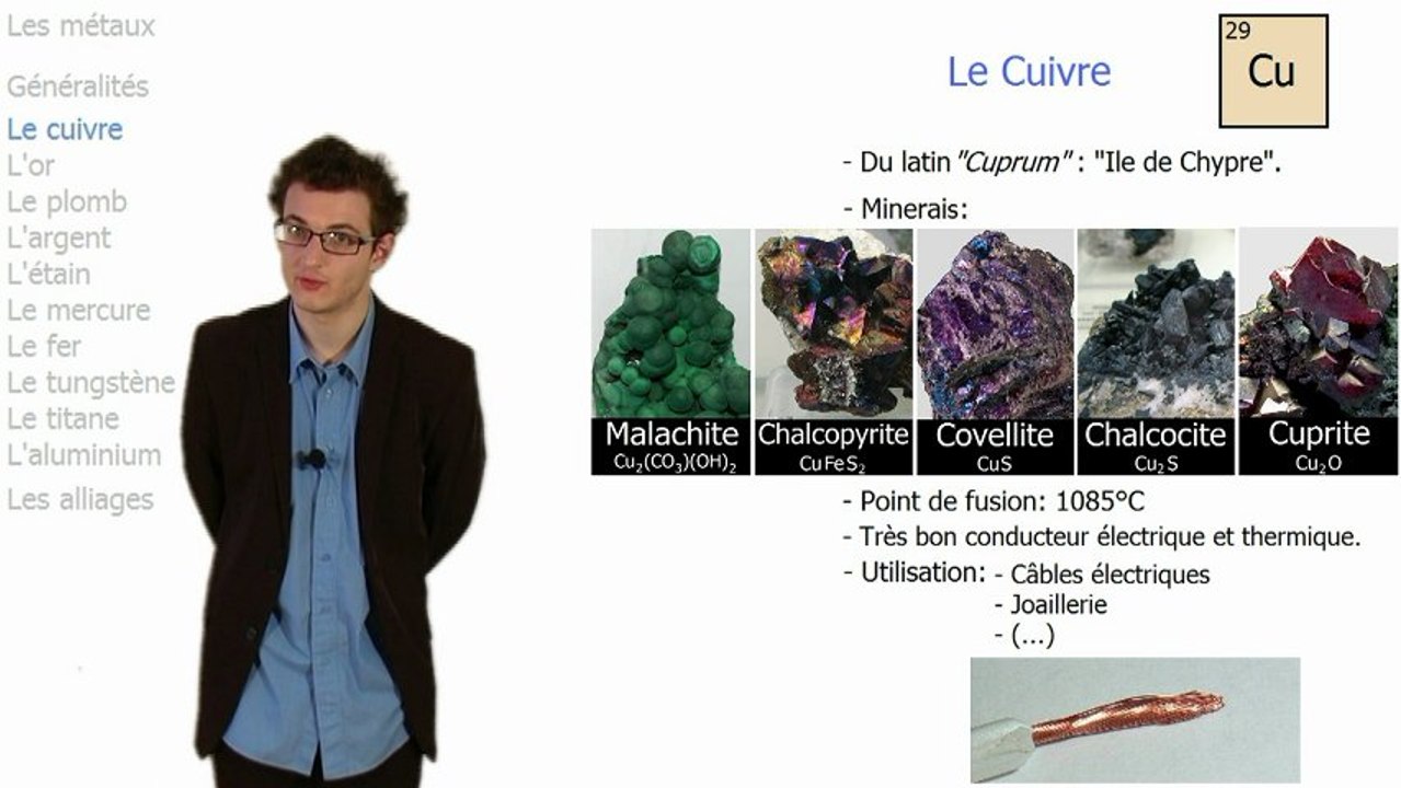 Les métaux