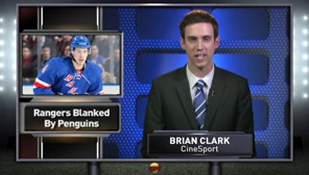 New York Rangers Blanked by Penguins