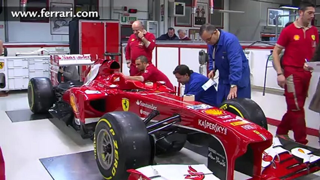 Autosital - La Ferrari F138 revêt ses habits de lumière