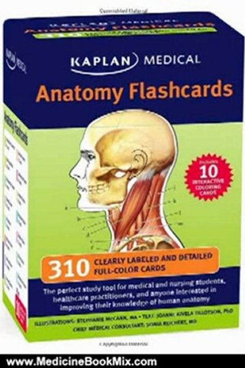 Medicine Book Review: Anatomy Flashcards by Stephanie Mccann, Joanne Tillotson