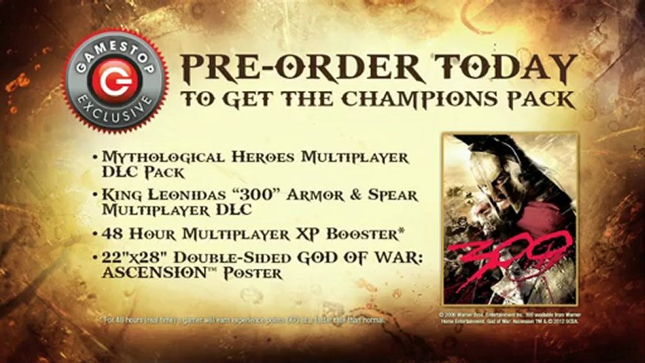 God of War Ascension-Live Action Trailer