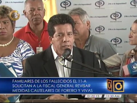 Familiares de víctimas del 11-A acudieron a la Fiscalía para impedir medida humanitaria a favor de Simonovis