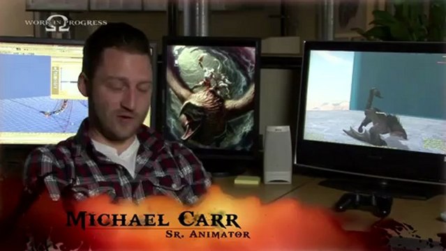 God of War : Ascension (PS3) - Making-of : la manticore prend son envol