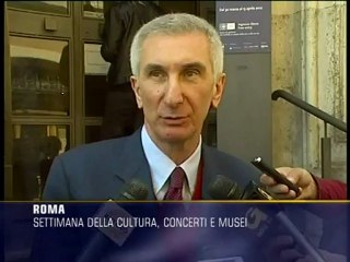 Roma, la settimana della cultura