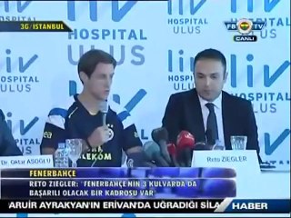 Reto Ziegler'in Basın Toplantısı 01.01.2013 FB TV