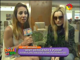 Pronto.com.ar Fátima Florez habló de su video