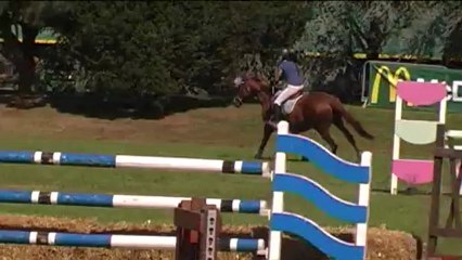 Lempicka du Montet et sa propriétaire Corinne Bian Rosa Grand Prix CSO Olivet