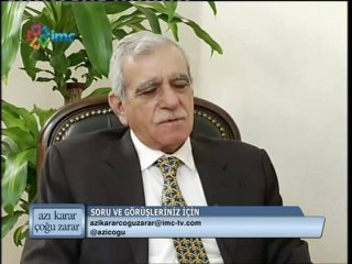 Ahmet Türk: "Köşemize çekilir hatıralarımızı yazarız”