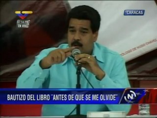 Vicepresidente Maduro: El ciclo postoperatorio del presidente Chávez "se cerró"