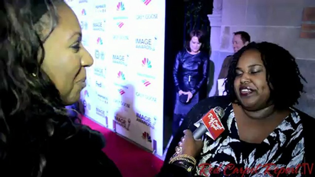 Renee Watson at 44th NAACP Image Awards Pre-Show Gala Reception #NAACPImageAwards