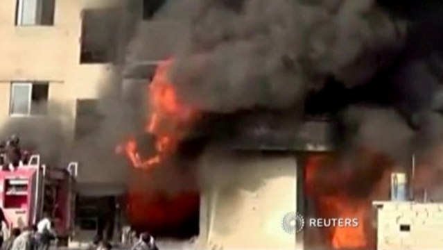 Heavy shelling continues around the Syrian capital