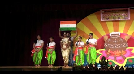 TRISTATE TELUGU ASSOCIATION: 2013 SANKRANTHI/REPUBLIC DAY CELEBRATIONS: APARNA LAKSHMI'S "PATRIOTIC DANCE"