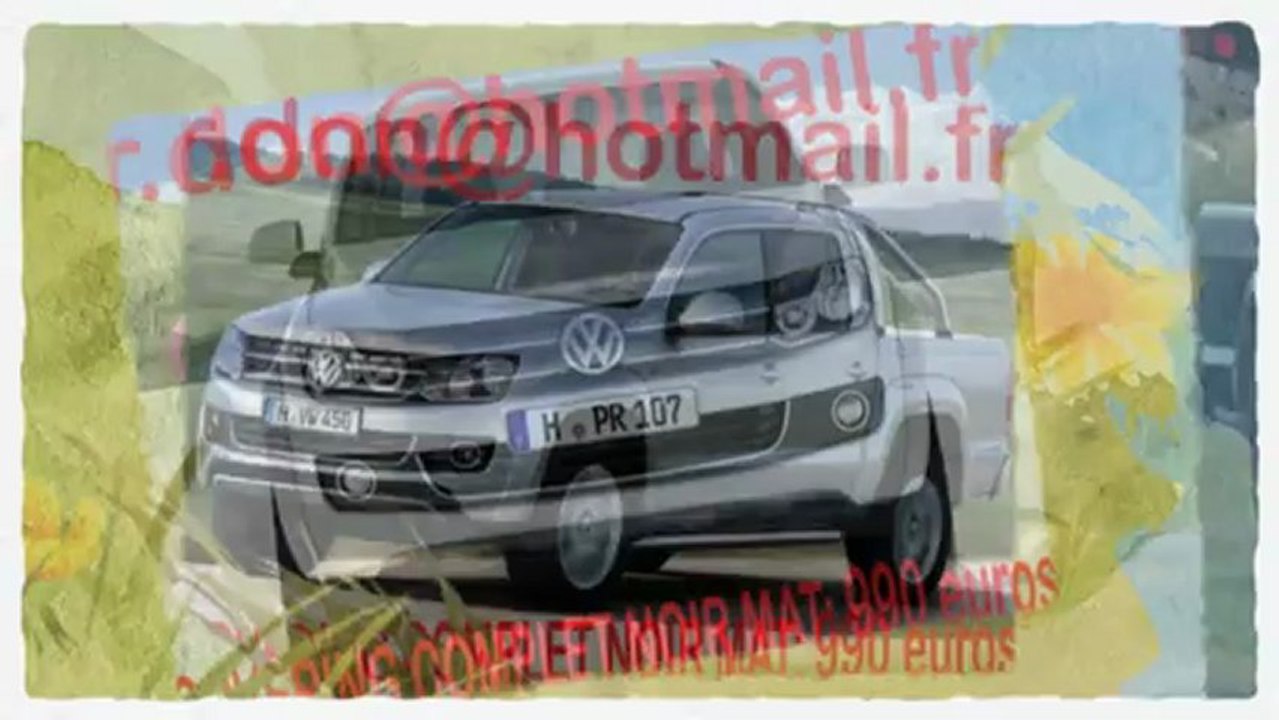 Volkswagen Amarok, Volkswagen Amarok, covering noir mat Volkswagen Amarok, Volkswagen Amarok, noir mat