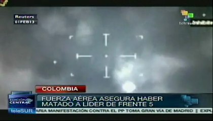 Fuerza aérea colombiana mató a "Jacobo Arango" y otros 5