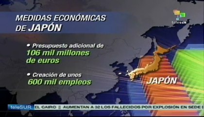 Medidas de nuevo primer ministro japonés para superar crisis