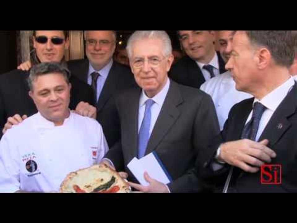 Napoli - Monti visita alla casa di Tonia (01.02.13)