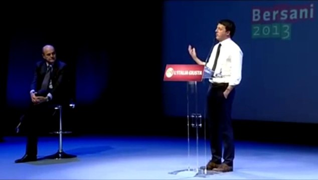 Renzi - Non ci sono Bersaniani o Renziani, c'è il Pd (01.02.13)