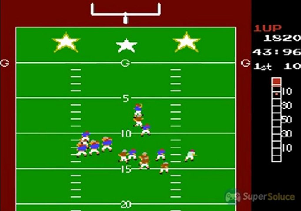 10- Yards Fight : Première mi-temps du match