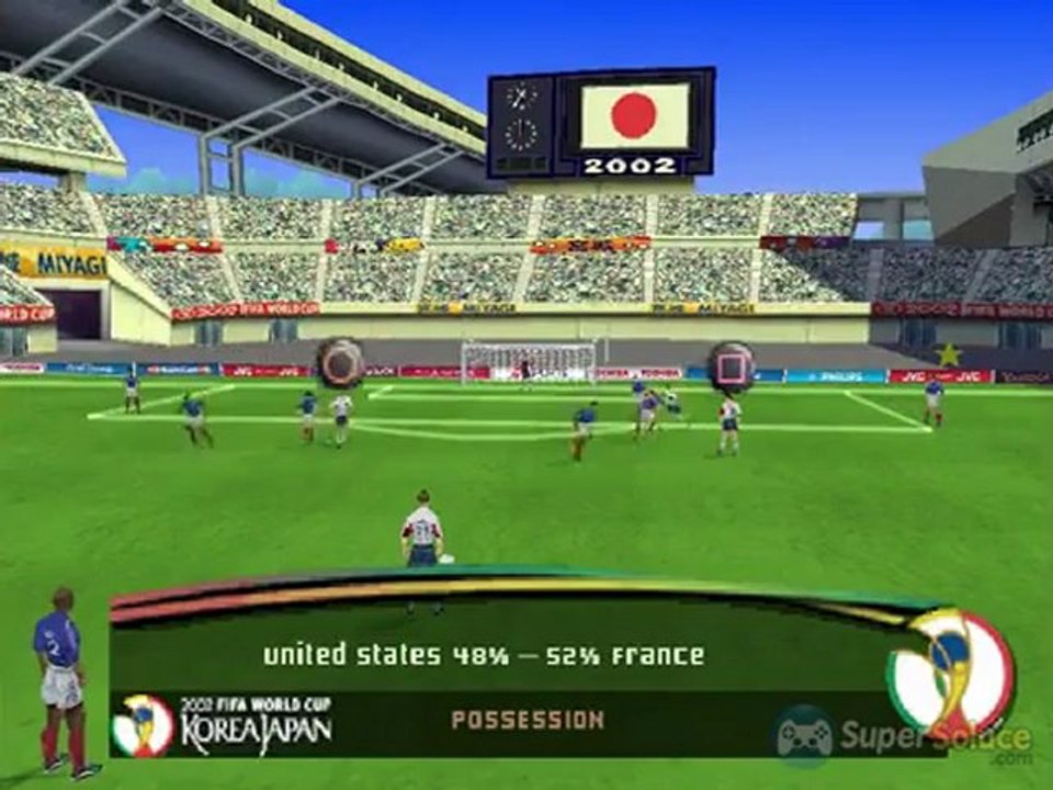 Coupe du Monde de la FIFA 2002 - Séquence de Gameplay