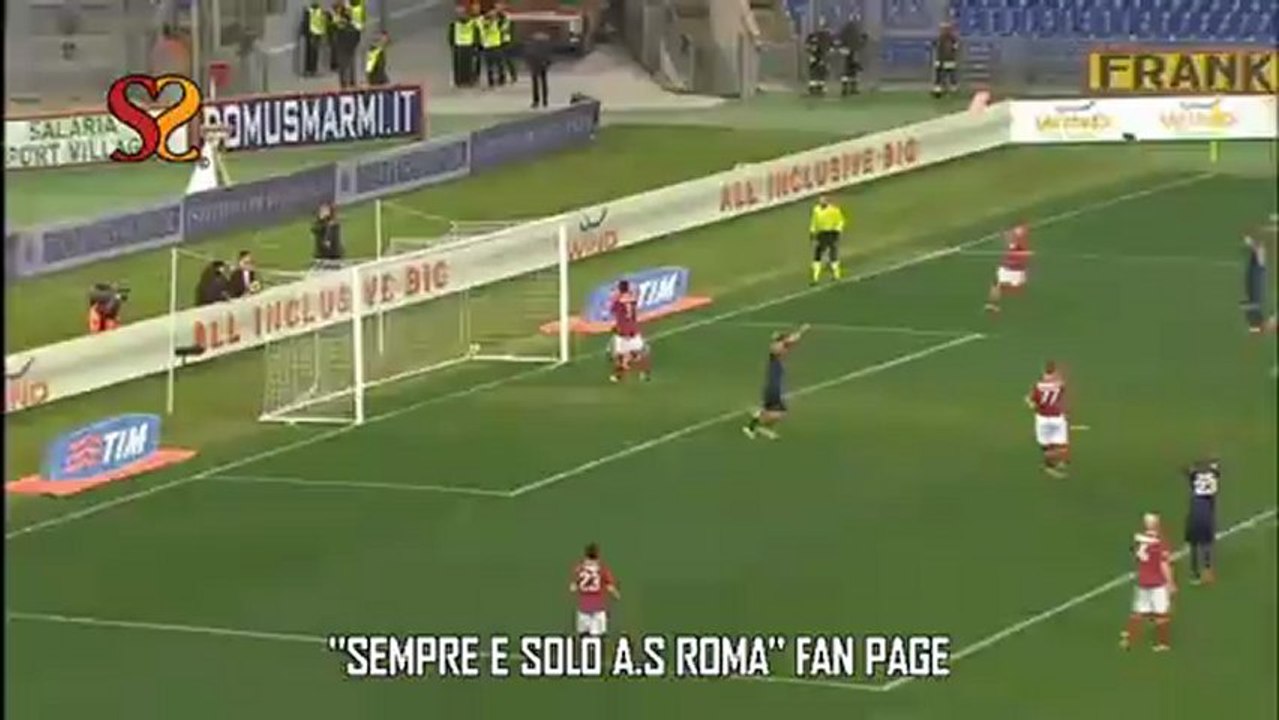 Incredibile errore di Goicoechea | Roma-Cagliari 2-4| 01.02.2013