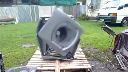 Washing Machine Destruction (Super Fast)